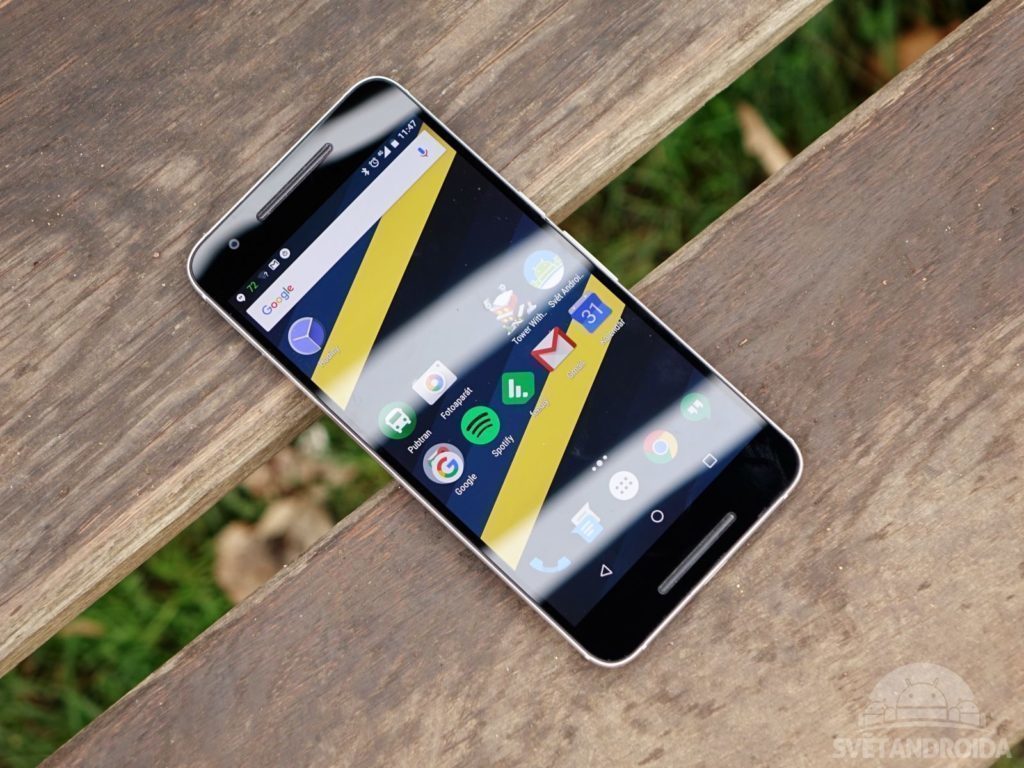 Nexus 6P konstrukce přední strana 3