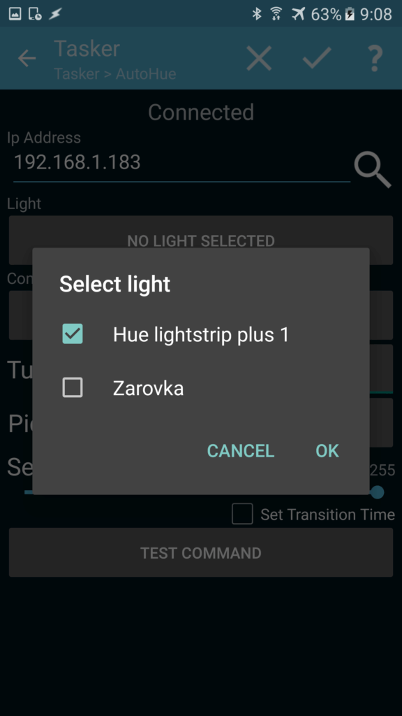 Philips Hue autohue jas 1