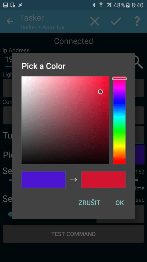Philips Hue autohue rozsviceni 5