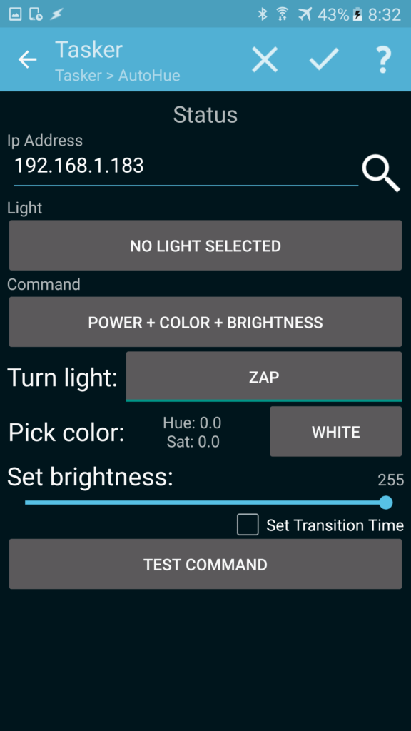 Philips Hue autohue tvorba 4