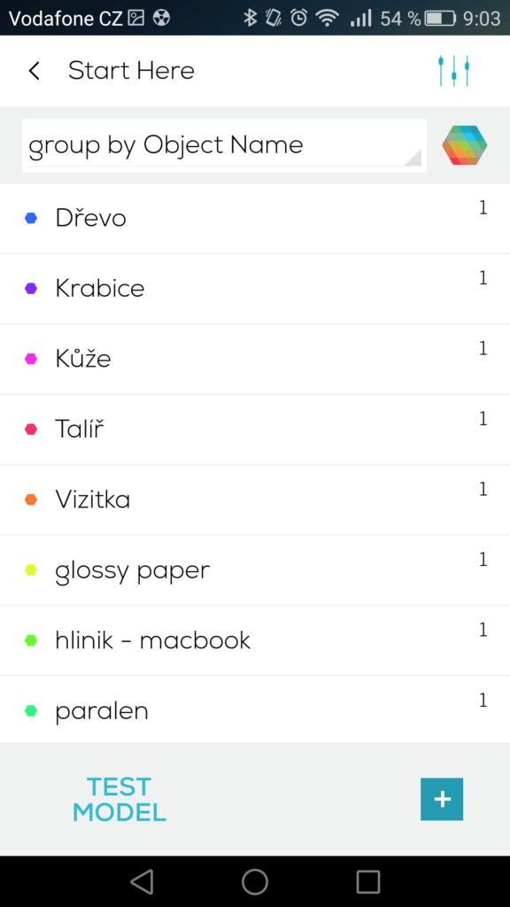 SCiO proces měření 4