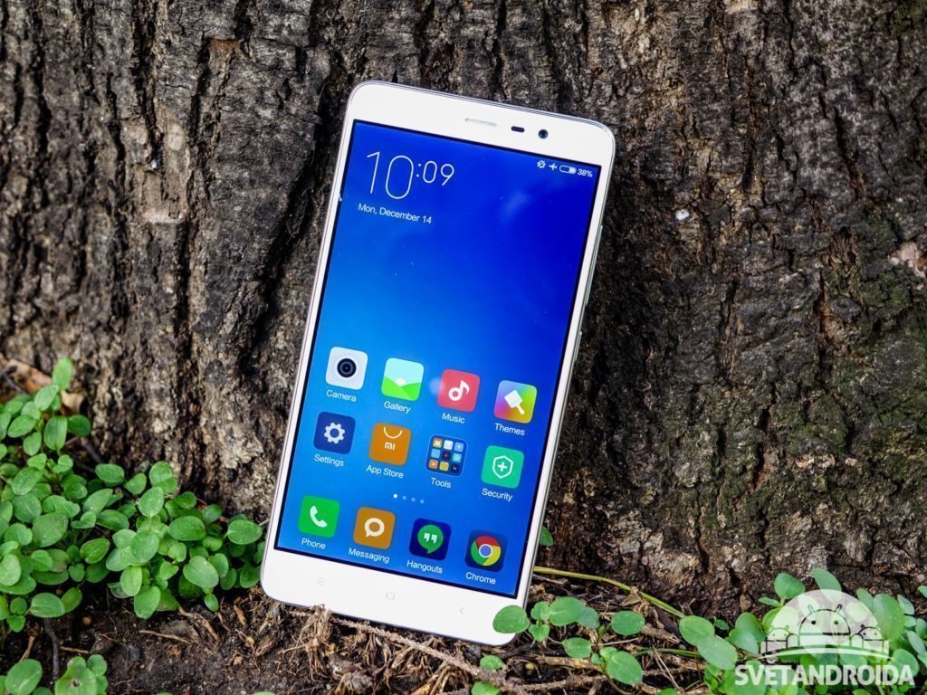 Xiaomi Redmi Note 3 konstrukce přední část telefonu 1