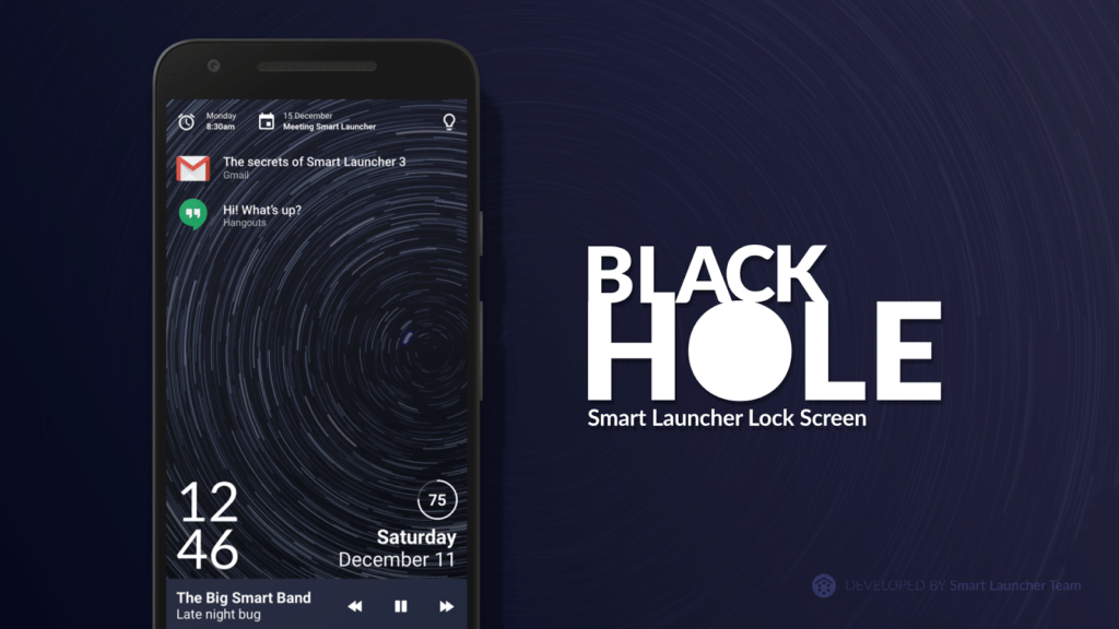 Black Hole Lock screen 1 1