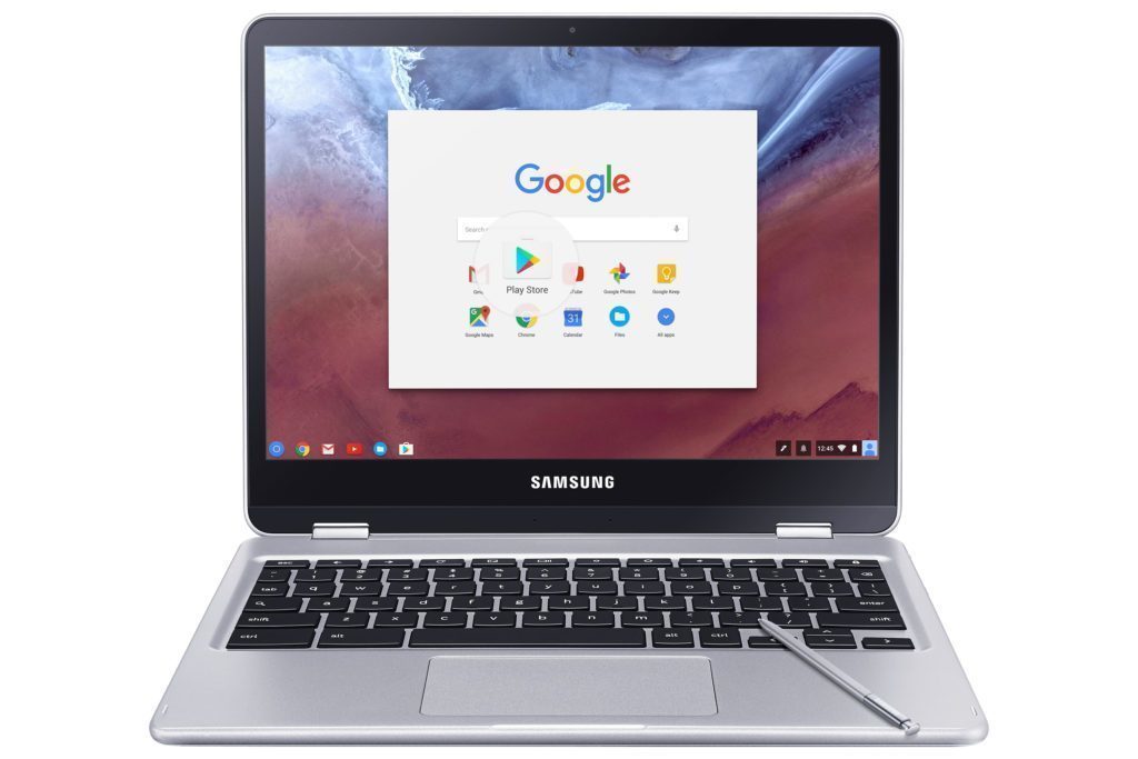 ChromeBook 026 Front Silver