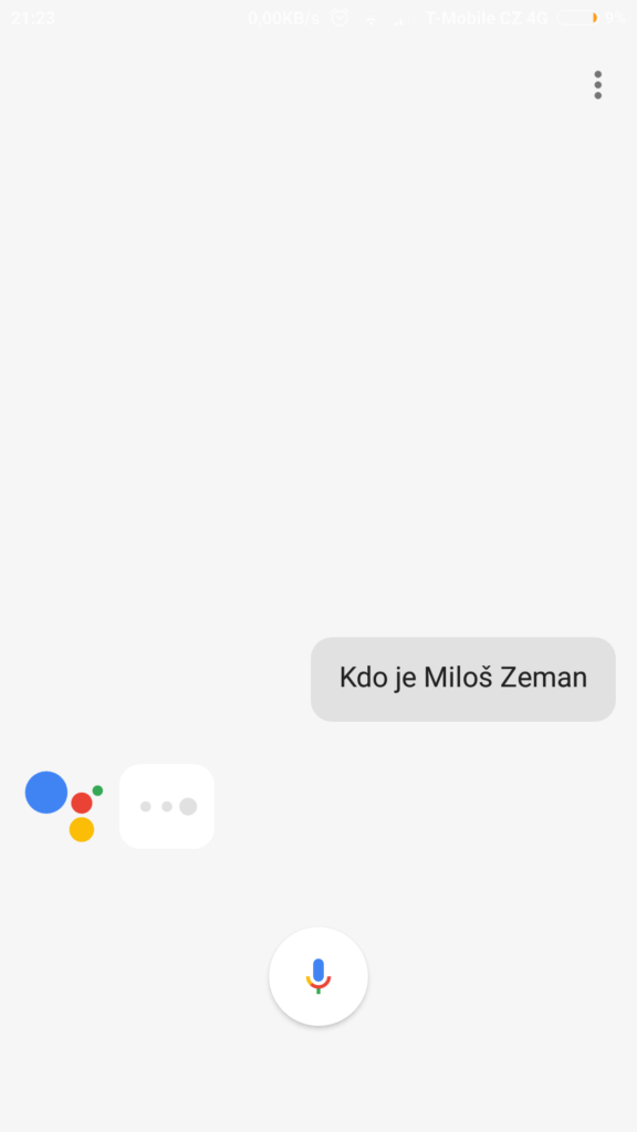 Google Assistant CZ 1 2 1