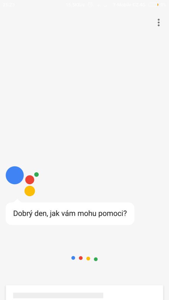 Google Assistant CZ 1 3