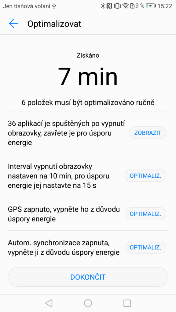 Huawei Mate 9 vydrz baterie 4