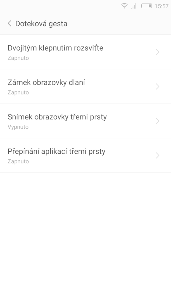 Nubia Z11 gesta