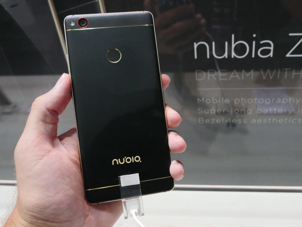 Nubia z11 Gold 2