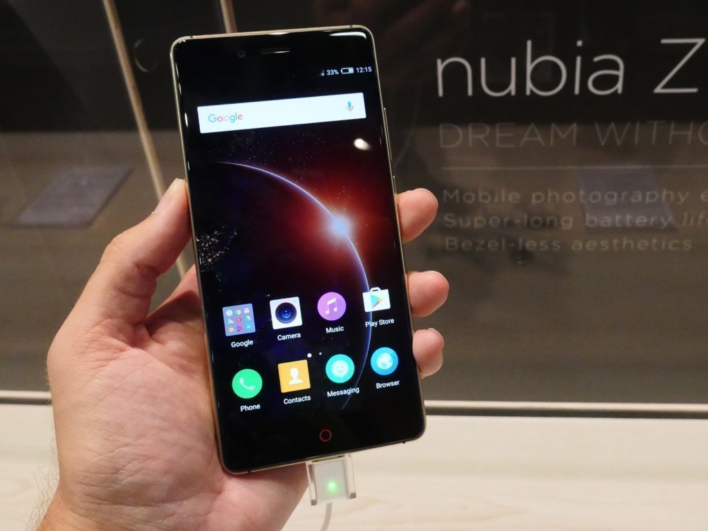 Nubia z11 Gold 3