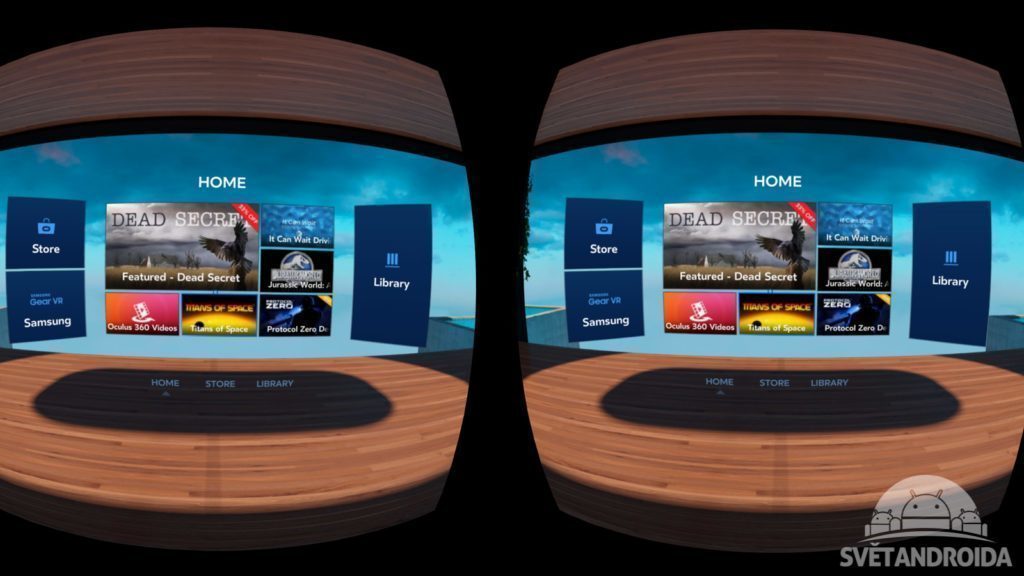 Samsung Gear VR Lite SM R322 aplikace a hry 1 of 10