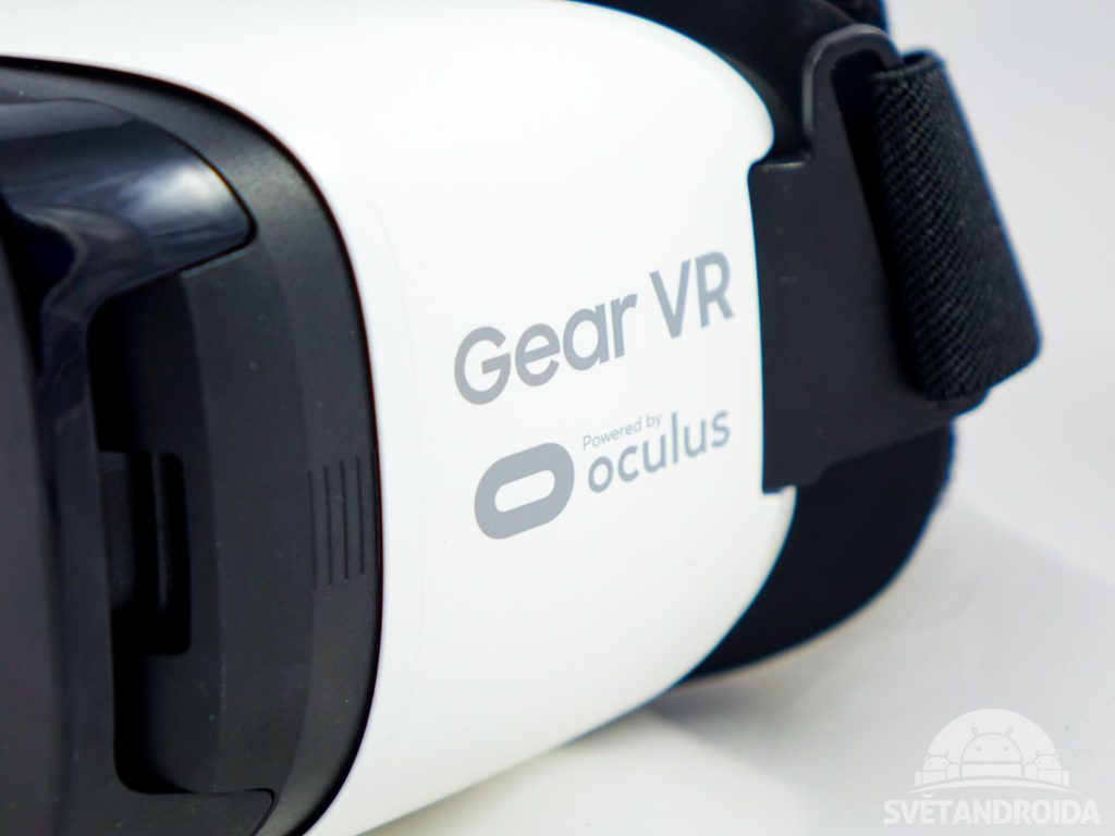 Samsung Gear VR Lite SM R322 konstrukce logo