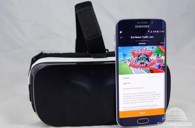 Samsung Gear VR Lite SM R322 náhledový obrázek 1 of 1