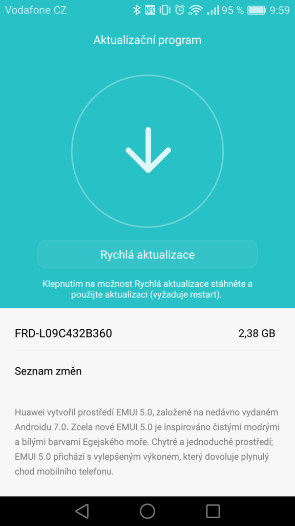Telefon Honor 8 Nougat 2