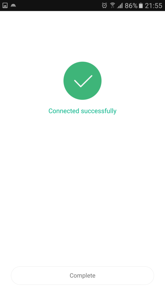 Xiaomi Yeelight LED aplikace parovani 4