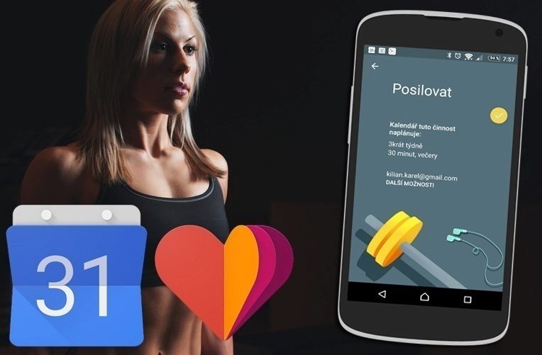 kalendar google a google fit ico