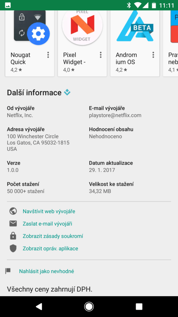Obchod Play nový vzhled 11