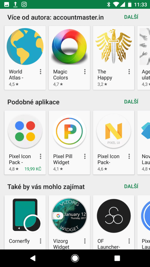 Obchod Play nový vzhled 16