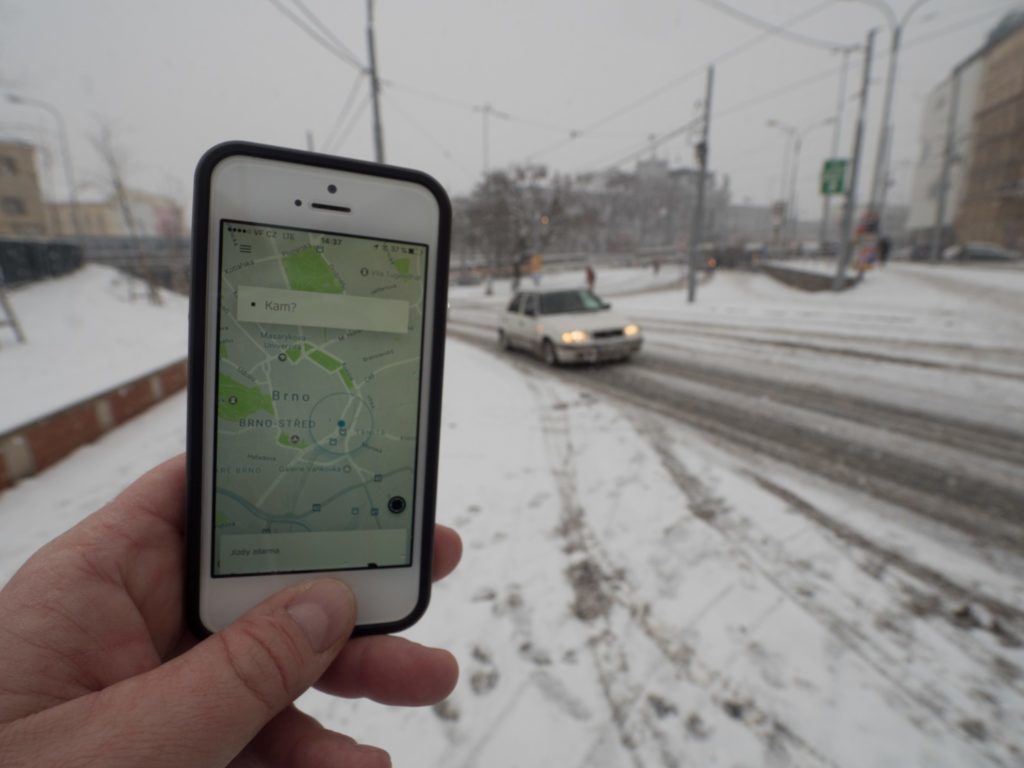 UBER aplikace v terenu nahled 28