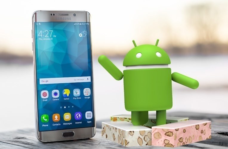 android 7 nougat na samsungu galaxy s6ico