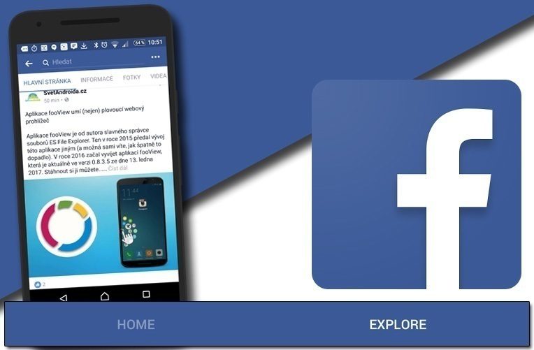 facebook testuje spodni navigacni panel ico