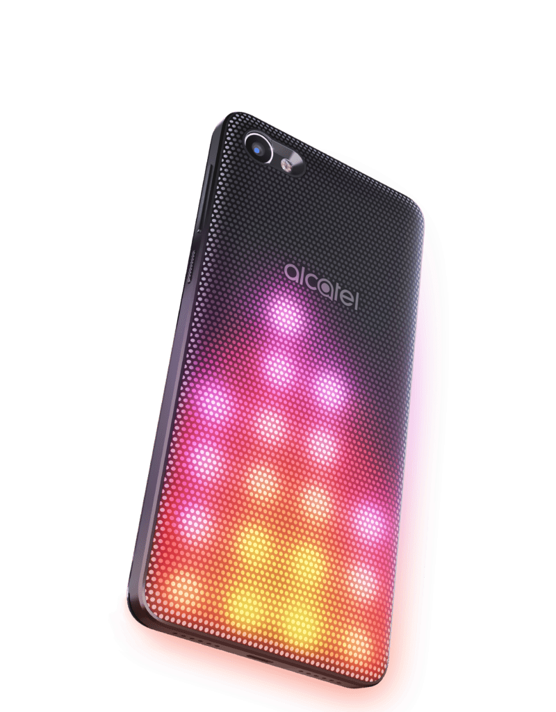 Alcatel A5 LED lightshow