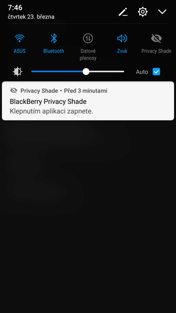 BlackBerry Privacy Shade 4