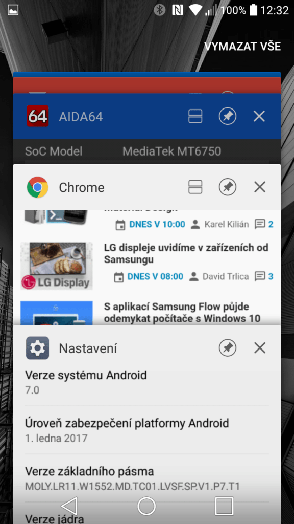 LG K10 2017 multitasking
