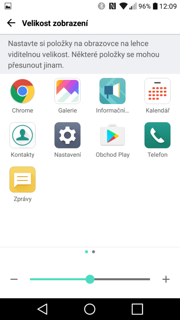 LG K10 2017 velikost