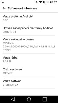 LG K4 2017 SW
