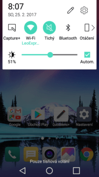 LG K4 2017 lišta