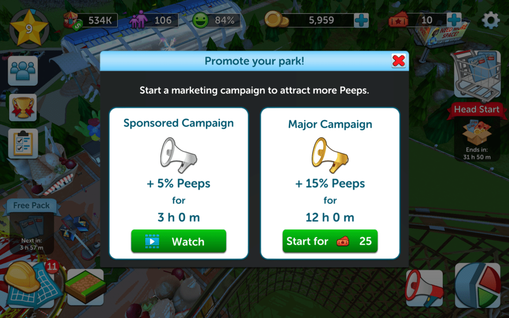 RollerCoaster Tycoon Touch 12