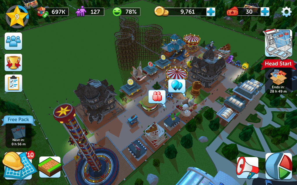 RollerCoaster Tycoon Touch 13