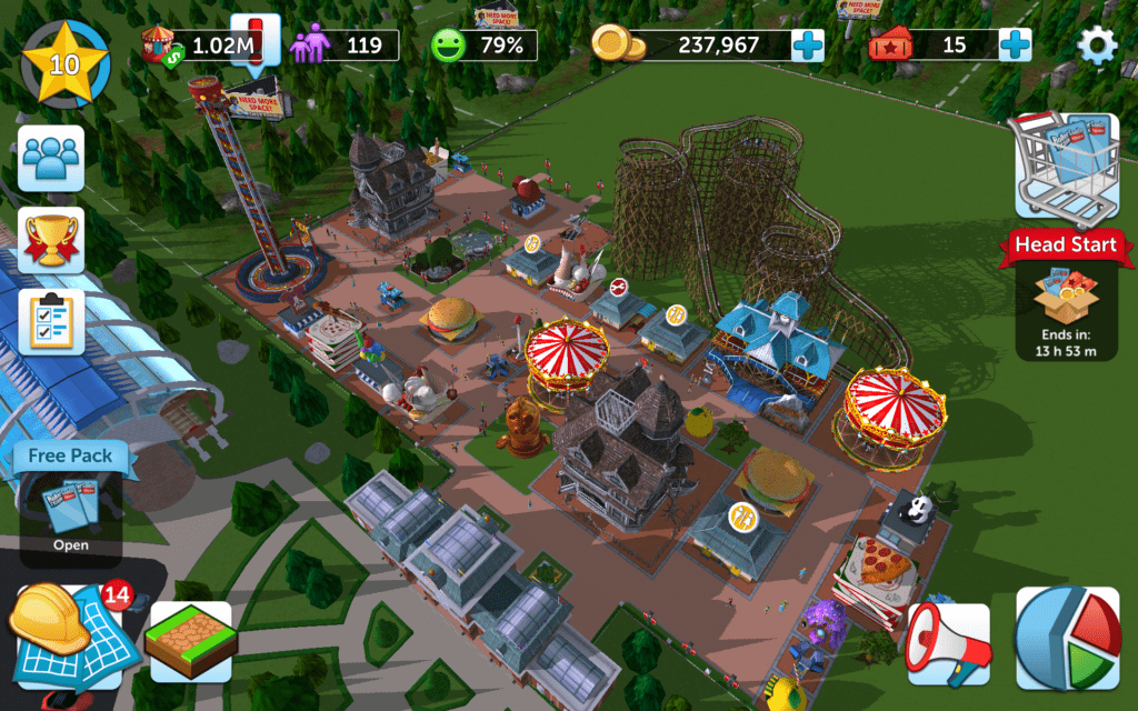 RollerCoaster Tycoon Touch 14