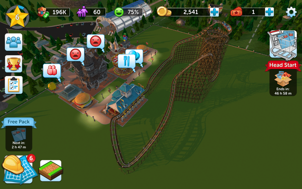 RollerCoaster Tycoon Touch 3