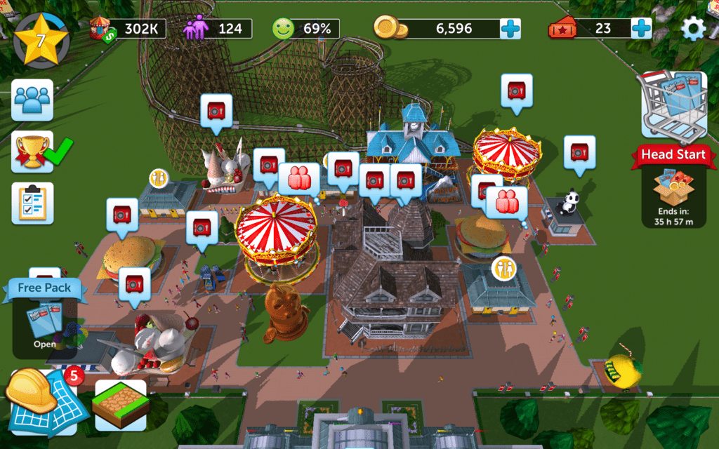 RollerCoaster Tycoon Touch 7