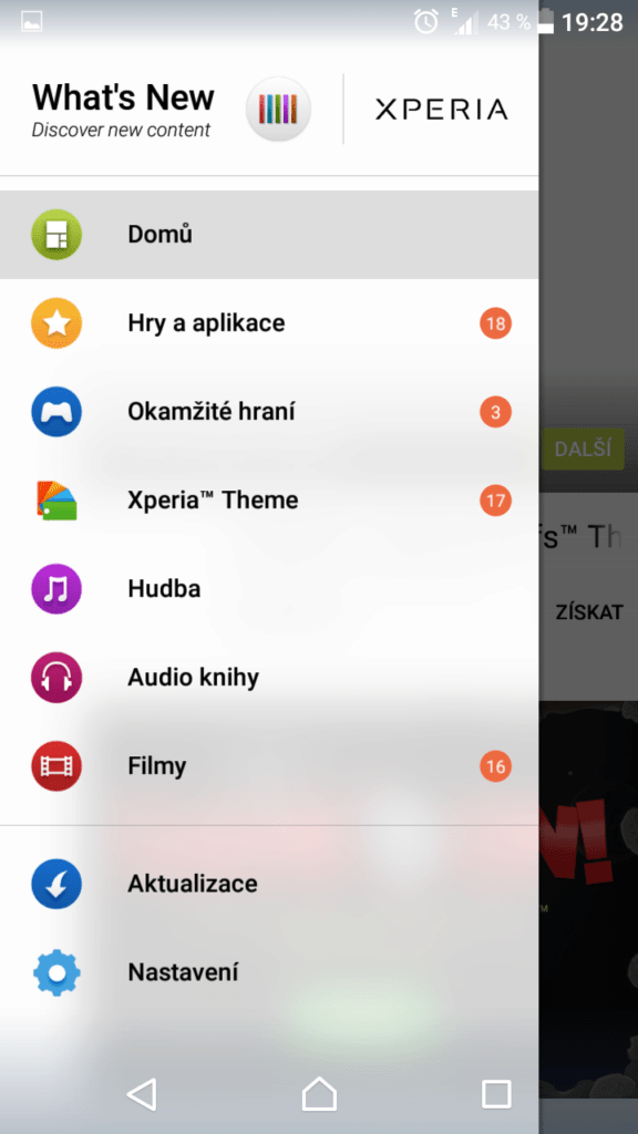Sony Xperia X Compact prostredi 5