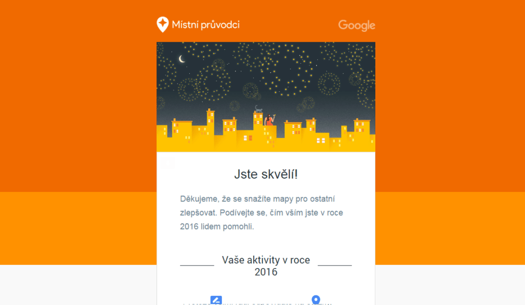 Místní průvodci 4. úrovně nedostanou jako dárek 100 GB na Disku Google