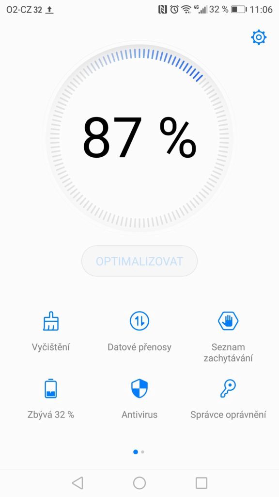 Honor 8 Pro system optimalizace 1