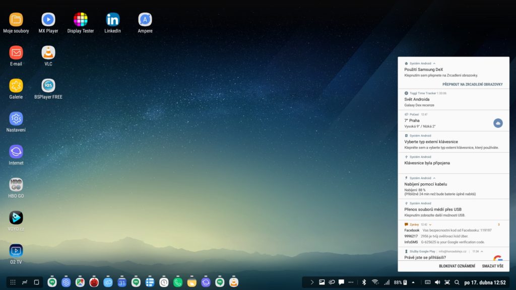 Samsung Dex – system-prostredi