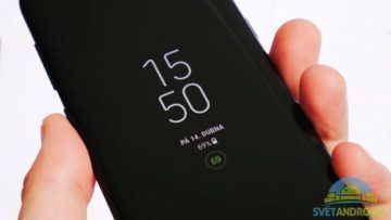 Samsung Galaxy S8 displej AlwaysOn 1