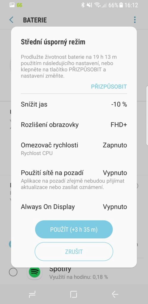 Samsung Galaxy S8 parametry recenze systém baterie nastavení