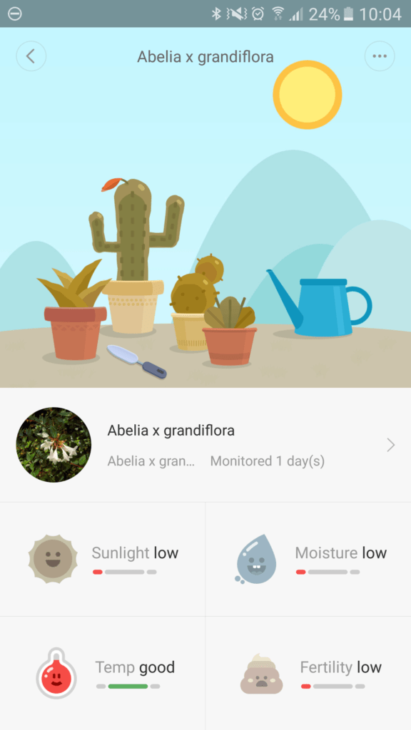 Xiaomi gadgety Mi Plant aplikace 1