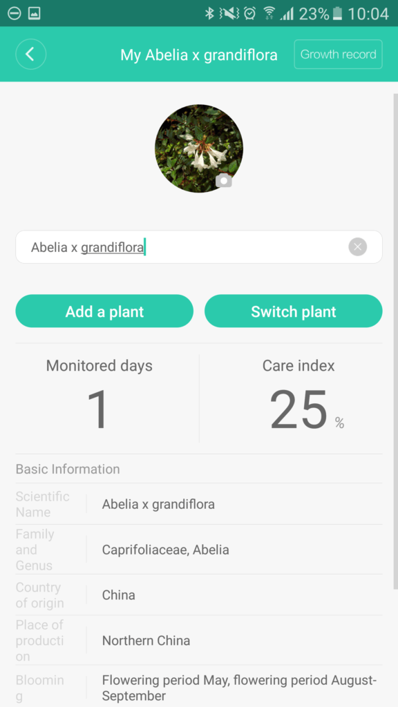 Xiaomi gadgety Mi Plant aplikace 4