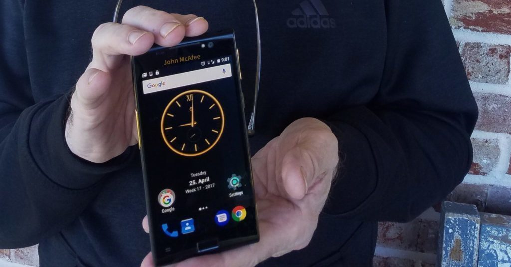 bezpecny telefon