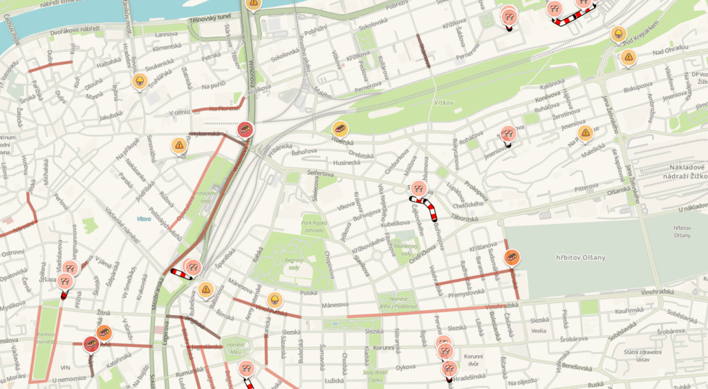 Waze ví, kde se doprava komplikuje