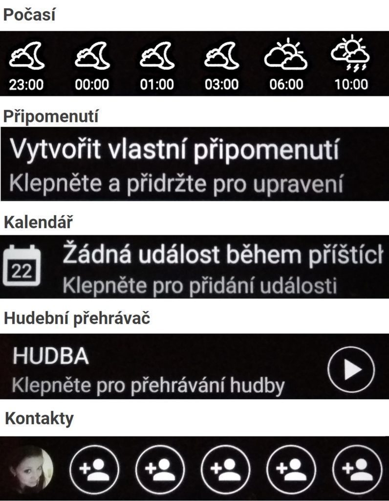 HTC U Ultra sekundární displej 1
