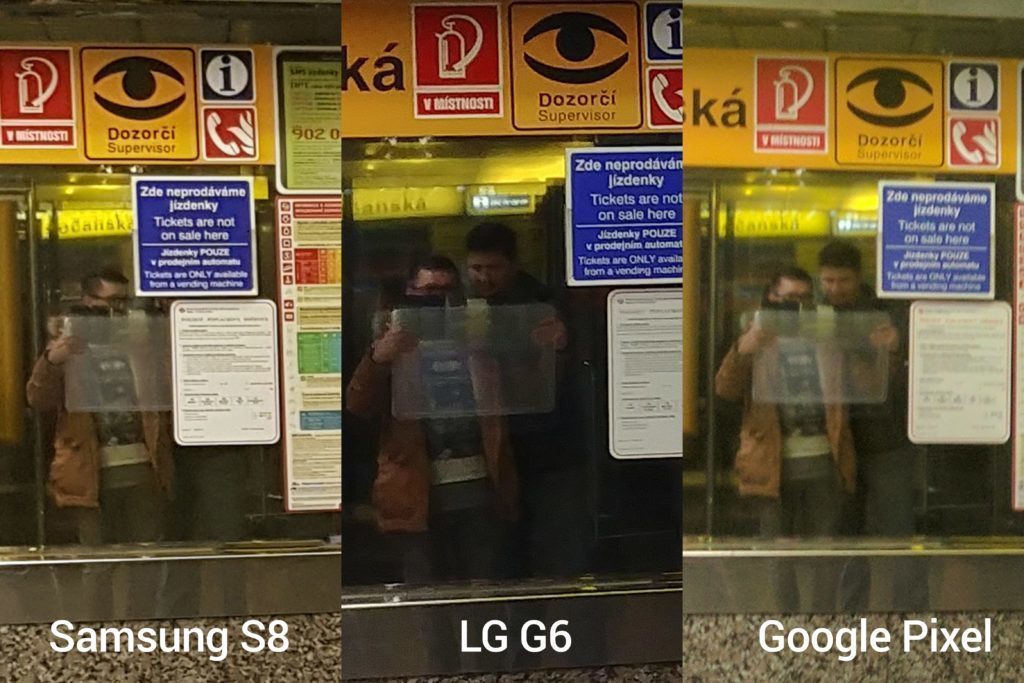 porovnani foto s8 vs G6 vs Pixel 10