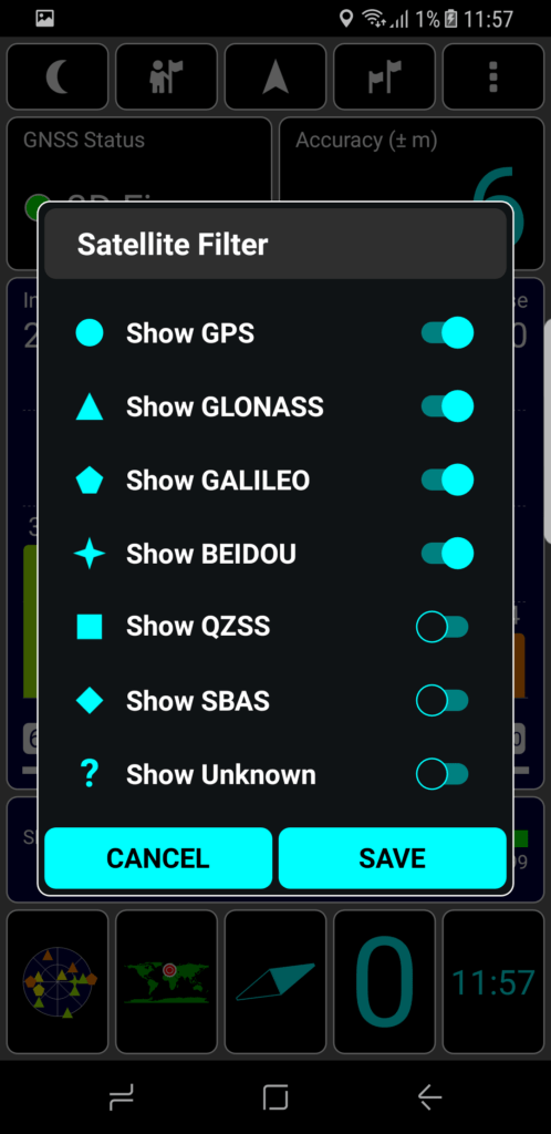 system galileo gps test 4