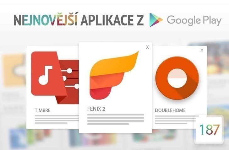 Nejnovější aplikace z Google Play 187